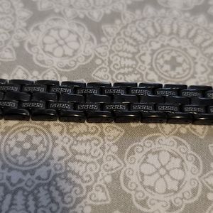 Used Black & Silver Bracelet